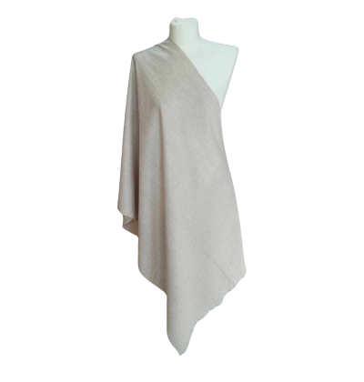 Szal wełniany z runa Kozy Changthangi