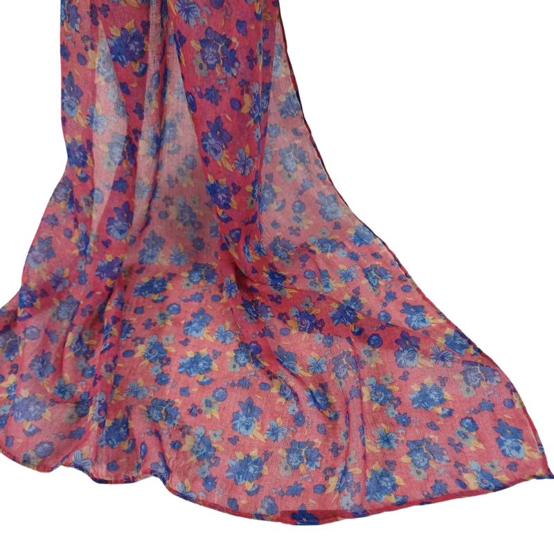 Szal z tkaniny trawnikowej