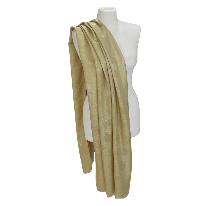 Szal z jedwabiu naturalnego Banarasi.