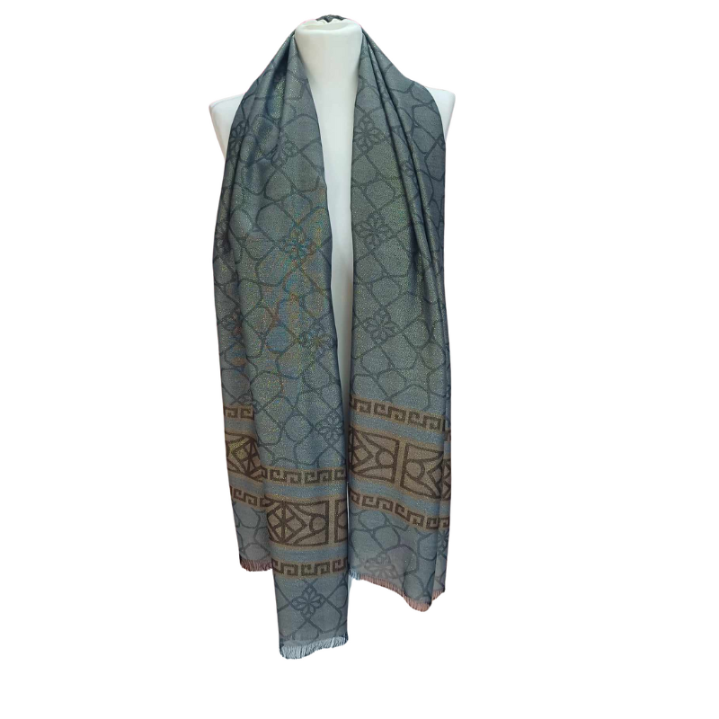 Szal z jedwabiu naturalnego Banarasi