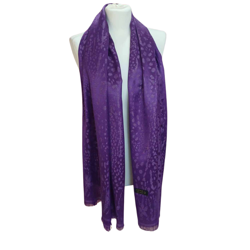 Szal z jedwabiu naturalnego Banarasi