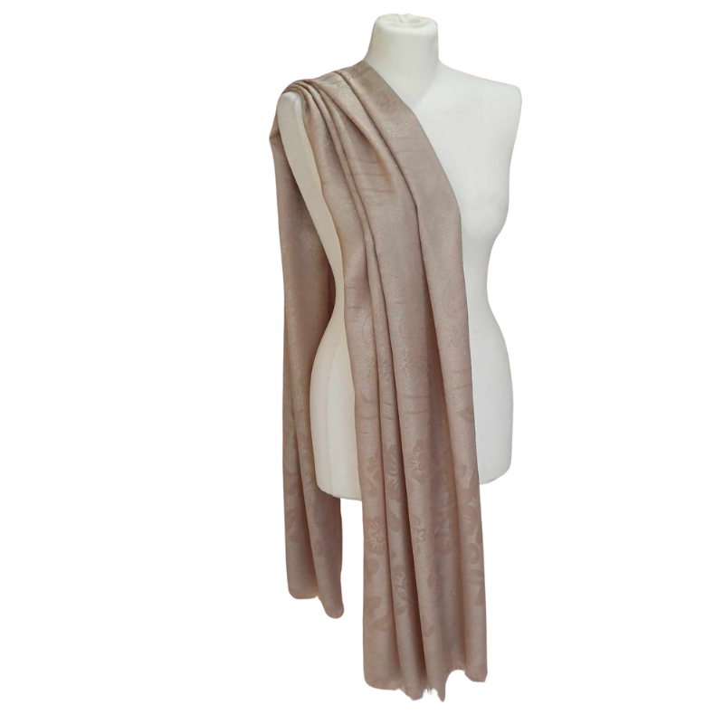 Szal z jedwabiu naturalnego Banarasi