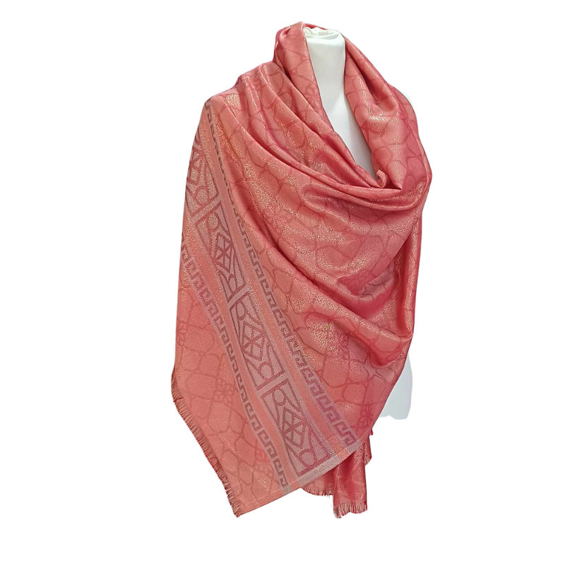 Szal z jedwabiu naturalnego Banarasi