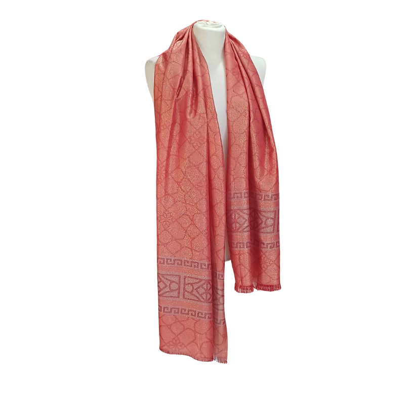 Szal z jedwabiu naturalnego Banarasi