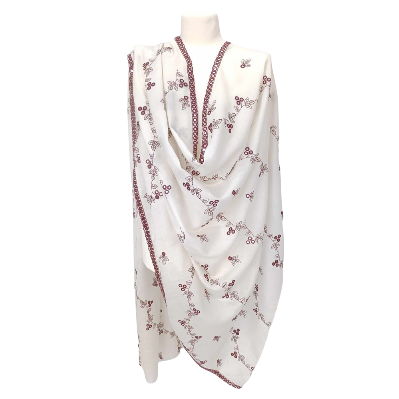 Szal z włny merynosów - MERINO