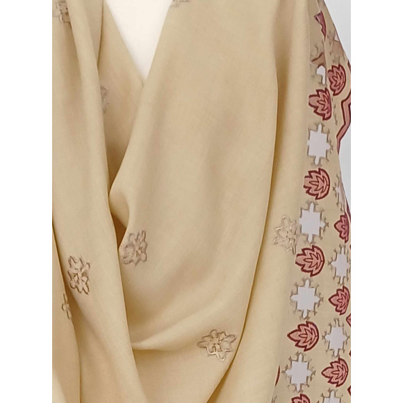 Szal z wełny merynosów - MERINO