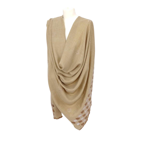 Szal z wełny merynosów - MERINO