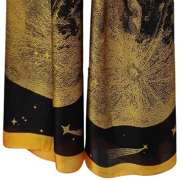 Szal jedwabny -100% jedwab naturalny