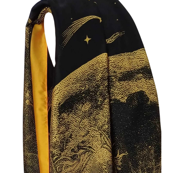 Szal jedwabny -100% jedwab naturalny