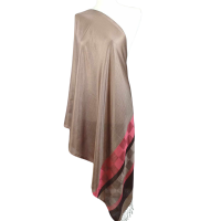 Szal  z  jedwabiu  naturalnego - dwustronny