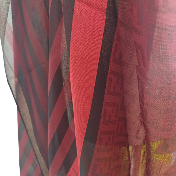 Szal  z  jedwabiu  naturalnego - dwustronny