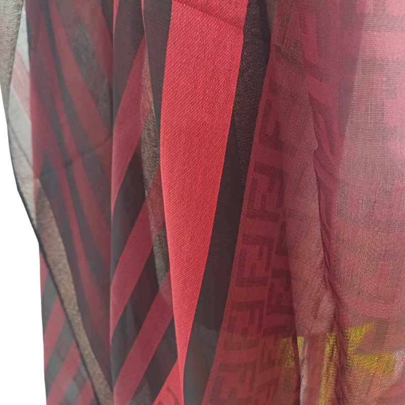 Szal  z  jedwabiu  naturalnego - dwustronny