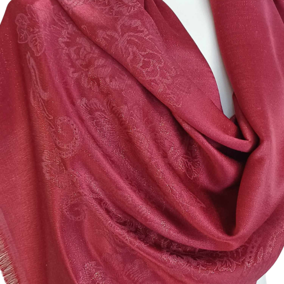 Szal z jedwabiu naturalnego Banarasi