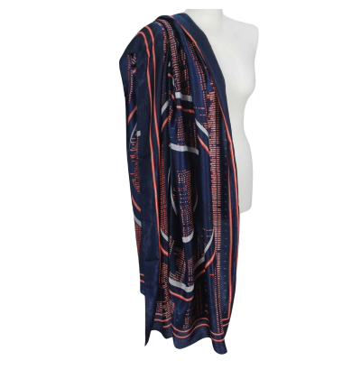 Szal z  jedwabiu naturalnego