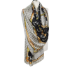 Szal z  jedwabiu naturalnego