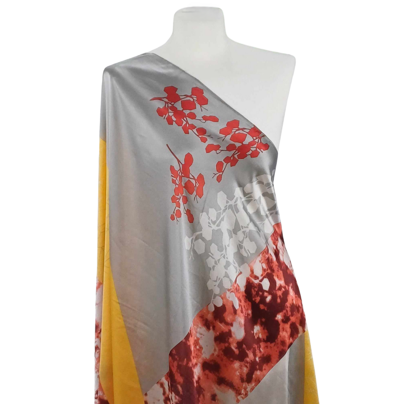 Szal z  jedwabiu naturalnego