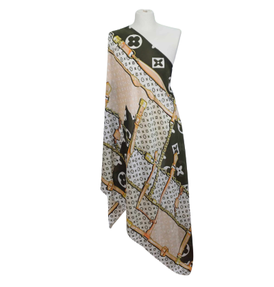 Szal z jedwabiu naturalnego