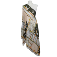 Szal z jedwabiu naturalnego