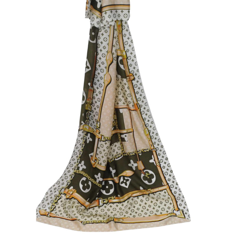 Szal z jedwabiu naturalnego