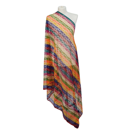 Szal z jedwabnej koronki