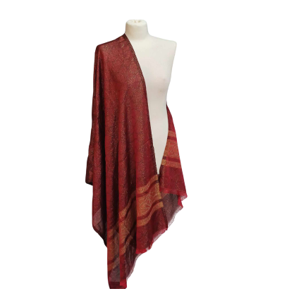 Szal z jedwabiu naturalnego Banarasi