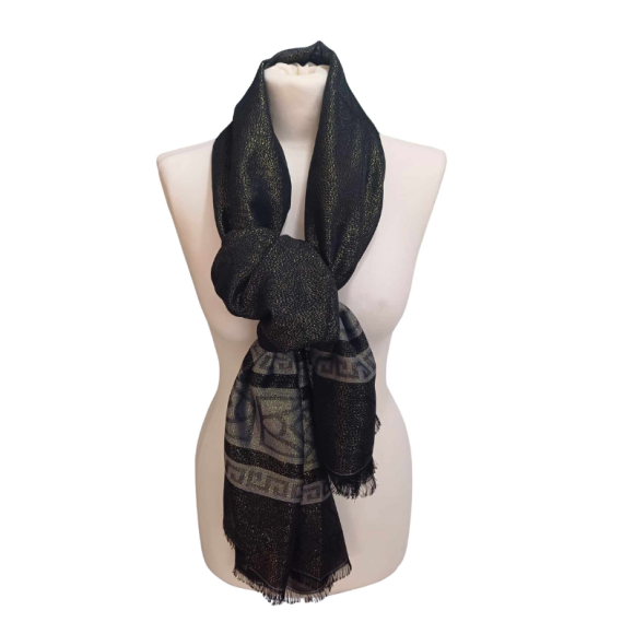 Szal z jedwabiu naturalnego Banarasi