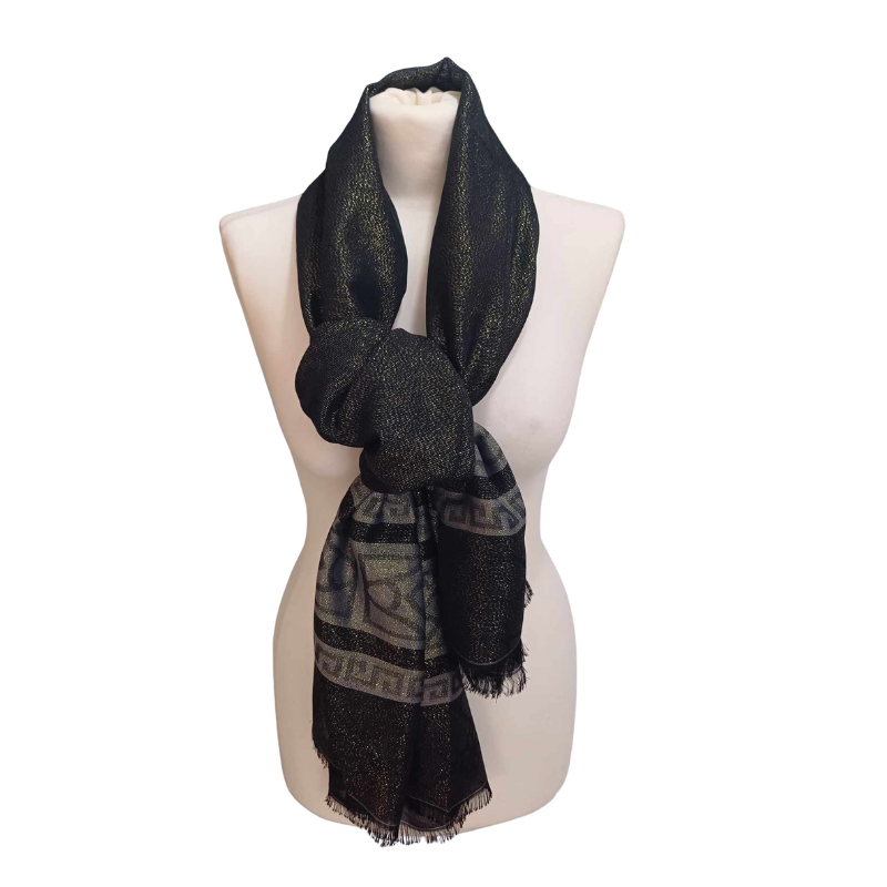 Szal z jedwabiu naturalnego Banarasi