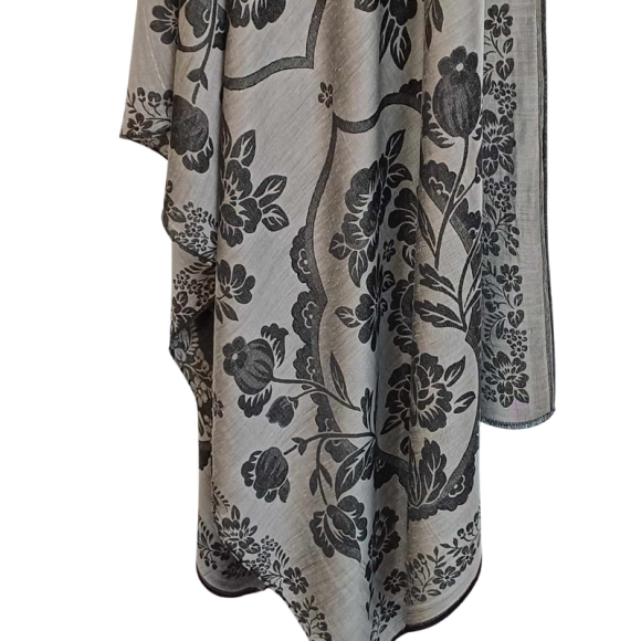 Szal jedwabny Shemaroo  -  DWUSTRONNY