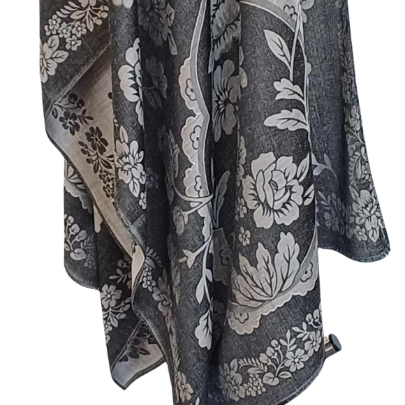 Szal jedwabny Shemaroo  -  DWUSTRONNY