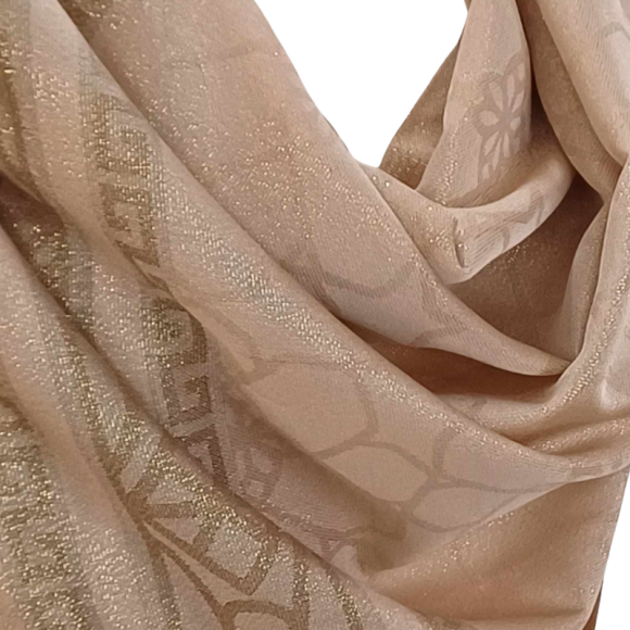 Szal z jedwabiu naturalnego Banarasi