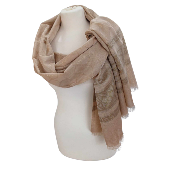 Szal z jedwabiu naturalnego Banarasi