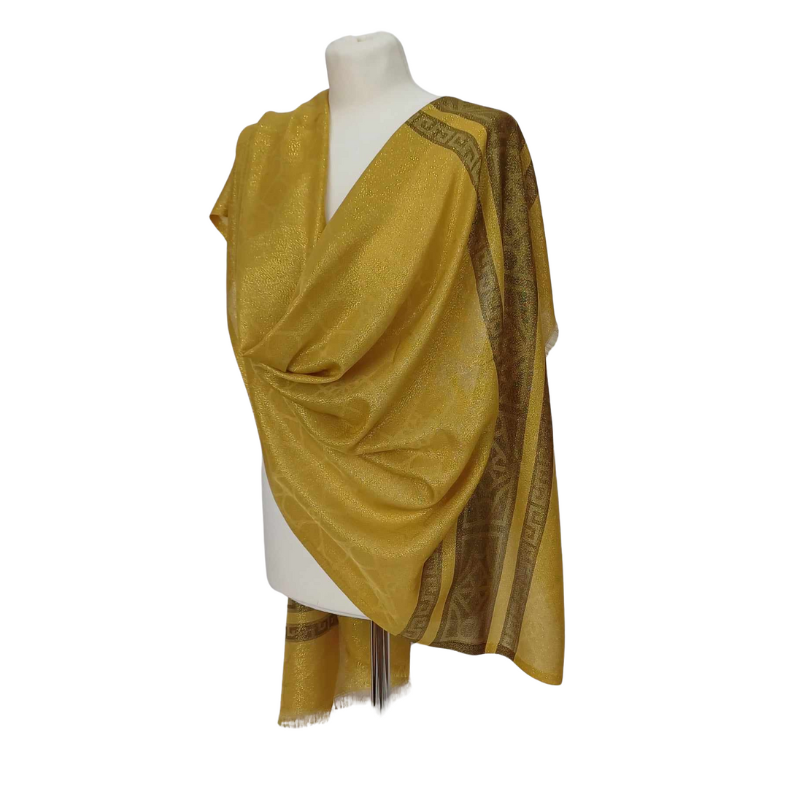 Szal z jedwabiu naturalnego Banarasi