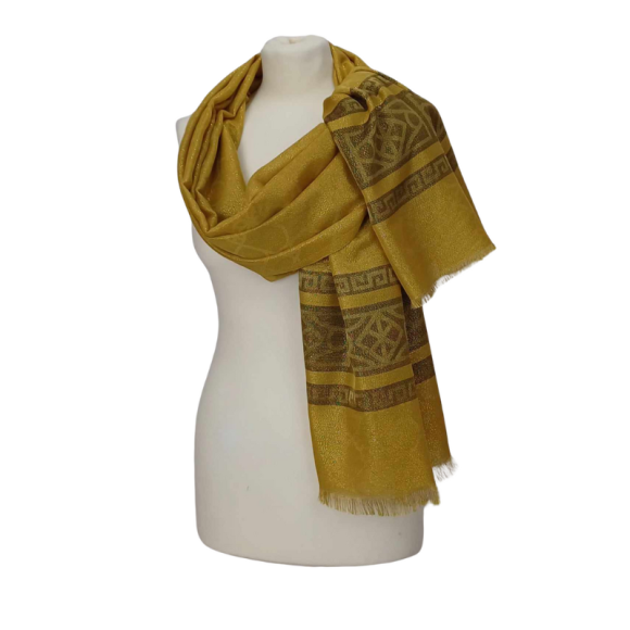 Szal z jedwabiu naturalnego Banarasi