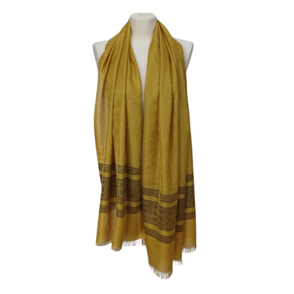 Szal z jedwabiu naturalnego Banarasi