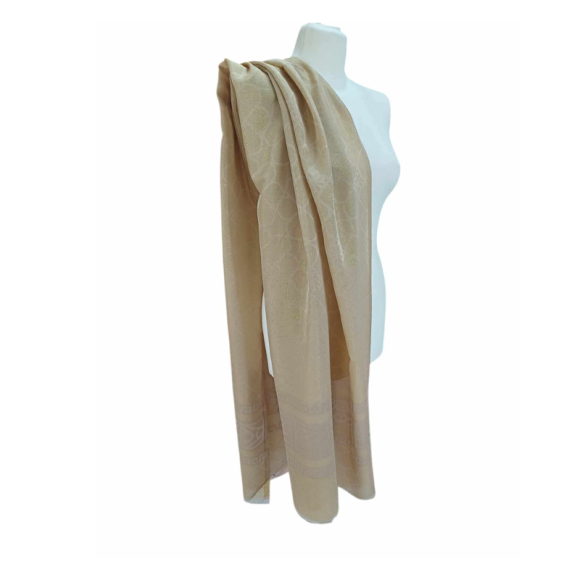 Szal z jedwabiu naturalnego Banarasi