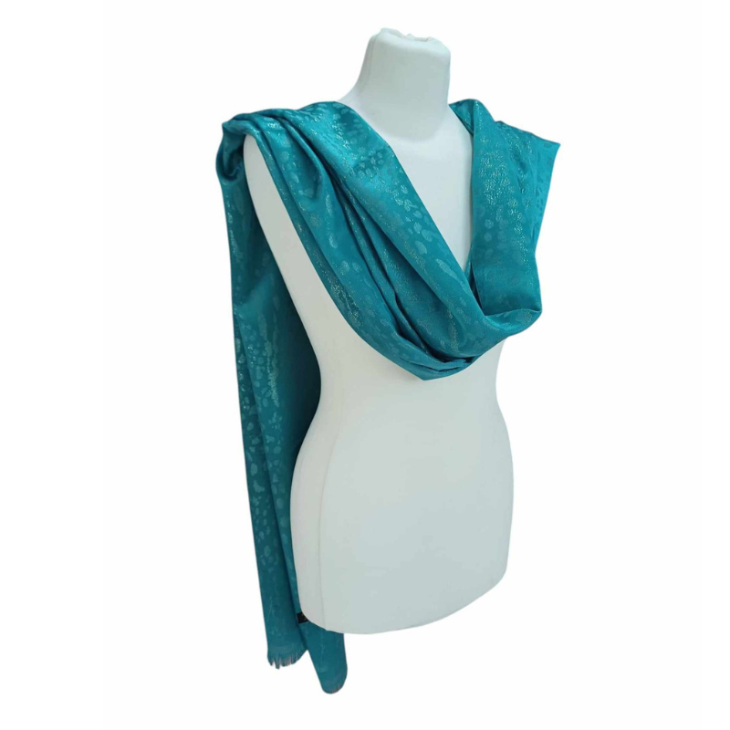 Szal z jedwabiu naturalnego Banarasi