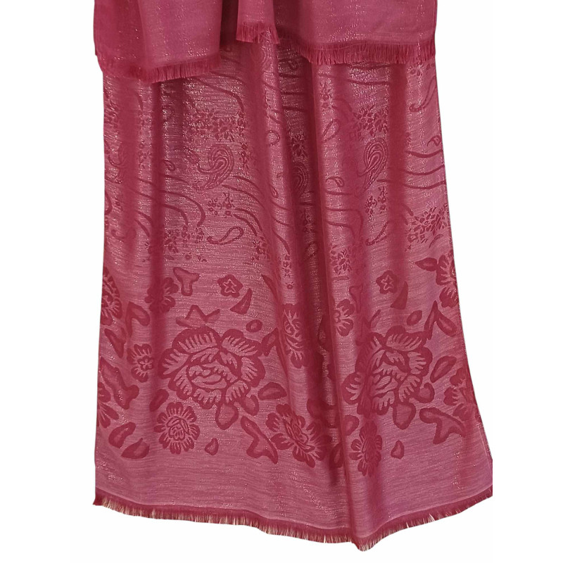 Szal z jedwabiu naturalnego Banarasi