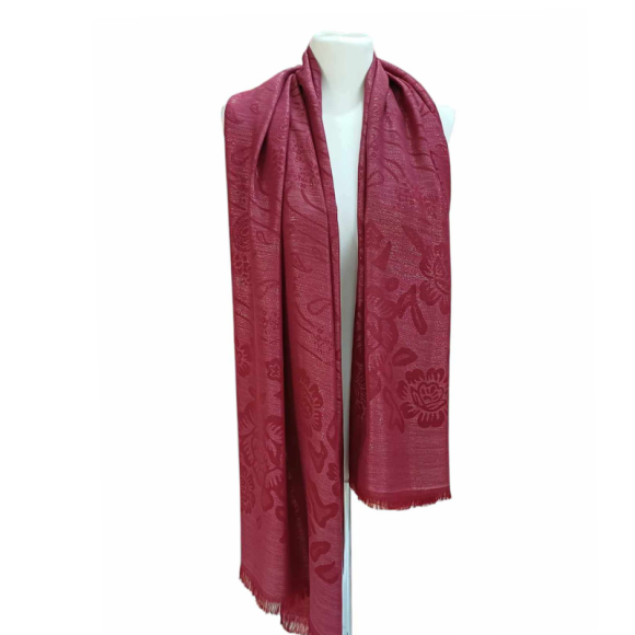 Szal z jedwabiu naturalnego Banarasi