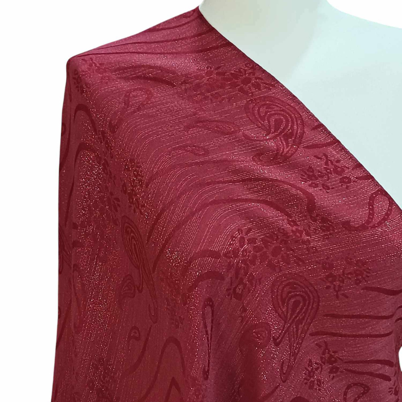 Szal z jedwabiu naturalnego Banarasi