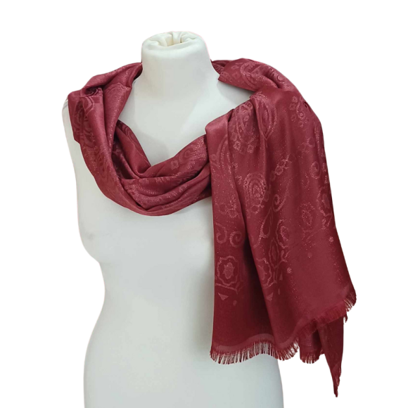 Szal z jedwabiu naturalnego Banarasi