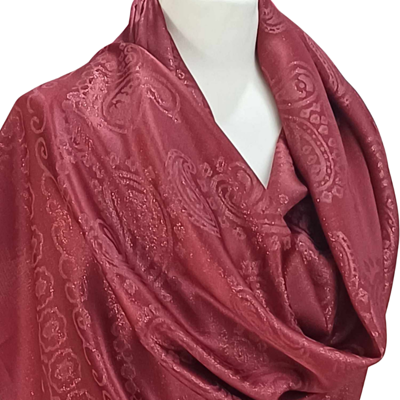 Szal z jedwabiu naturalnego Banarasi