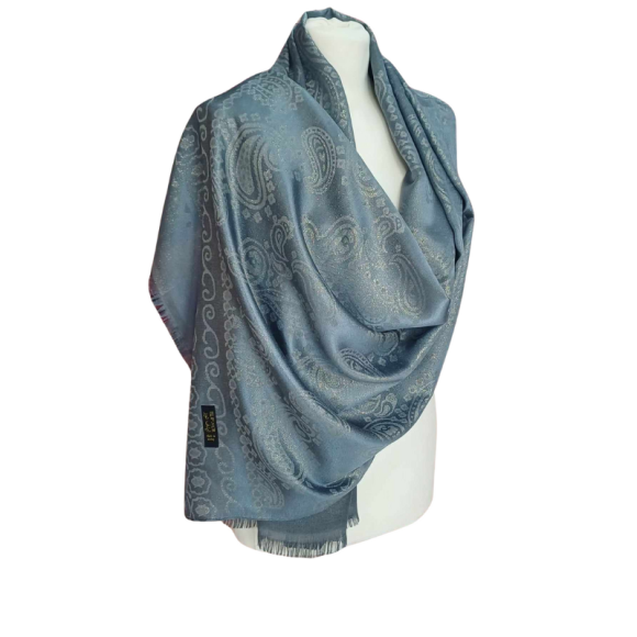 Szal z jedwabiu naturalnego Banarasi