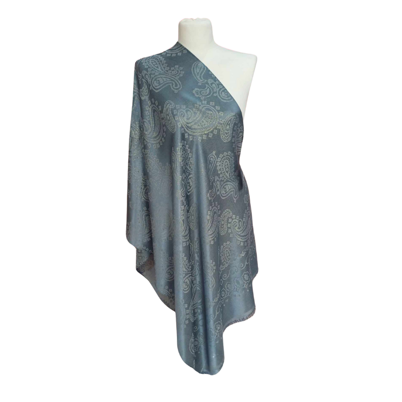 Szal z jedwabiu naturalnego Banarasi