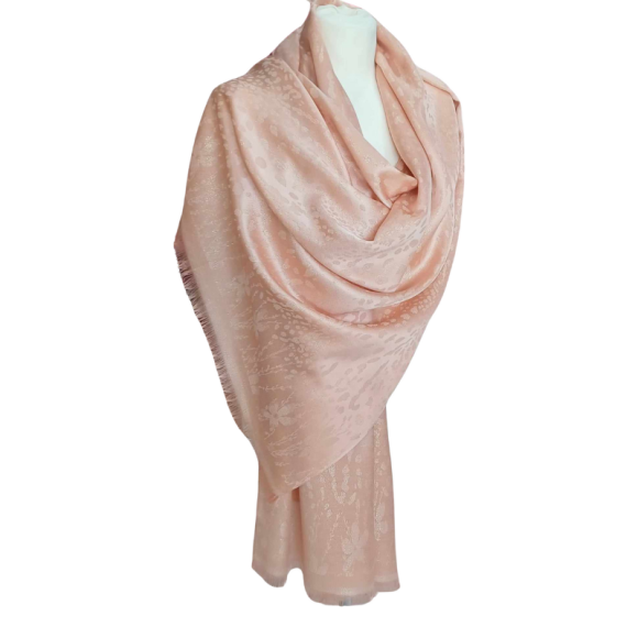 Szal z jedwabiu naturalnego Banarasi