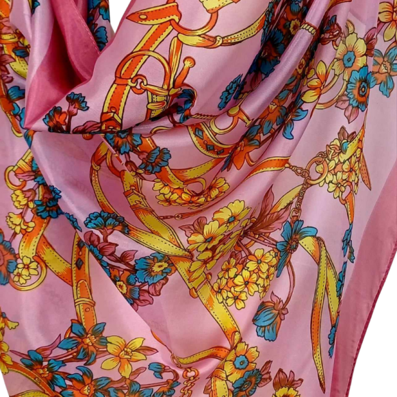 SZAL -  JEDWAB NATURALNY      Z     JEDWABNYM POLIESTREM