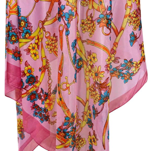 SZAL -  JEDWAB NATURALNY      Z     JEDWABNYM POLIESTREM