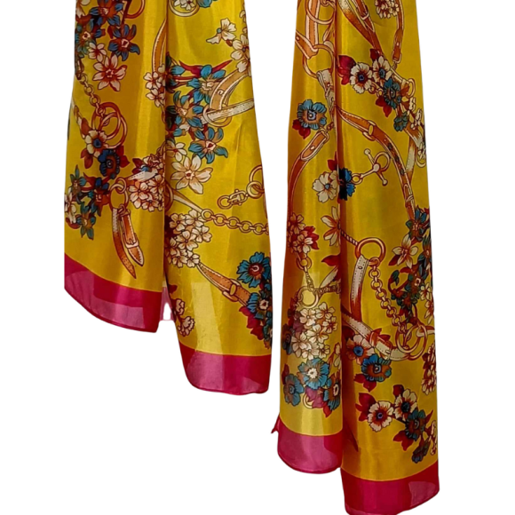 SZAL -  Jedwab naturalny z jedwabnym poliestrem