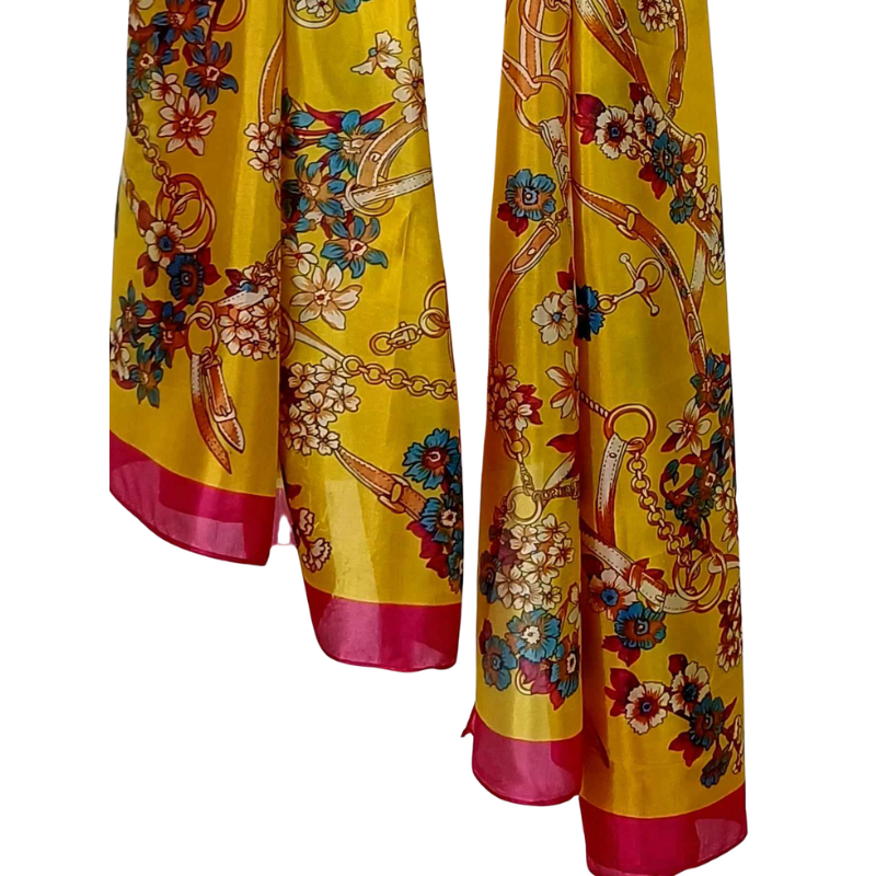 SZAL -  Jedwab naturalny z jedwabnym poliestrem