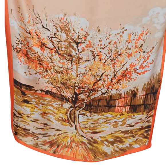 SZAL -  Jedwab naturalny z jedwabnym poliestrem