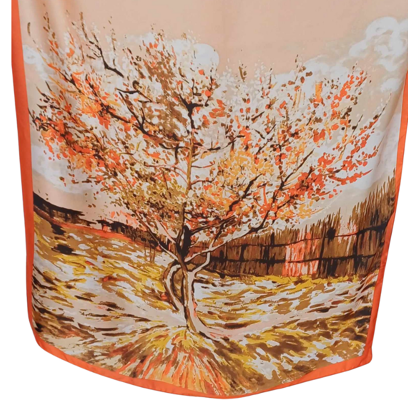 SZAL -  Jedwab naturalny z jedwabnym poliestrem